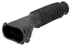 A black rubber hose with a ribbed section. Produktbild-Vorschau