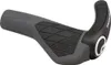 Ergon Lenkergriffe GS3-S mit Bar Ends Schwarz/Grau (Paar) Produktbild-Vorschau 3