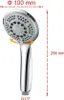 GRIFEMA Handbrause Dusche G804 – Hochdruck Duschkopf Produktbild-Vorschau 3