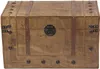 Coffre en bois de style colonial, brun, 62x34x36 cm, coffre Voir les images du produit 5