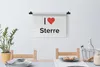 MuchoWow® Wandteppich Wandbehang Ich liebe - Sterre - Produktbild-Vorschau 3