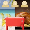 COSTWAY 76L Chladiaci vozík Chladiaci box Bočný vozík Náhľad obrázku produktu 6