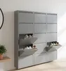 Pisa Armoire à chaussures à 15 rabats/portes en métal, Voir les images du produit 8