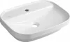 Lavabo in Vetroceramica INFINITY da incasso 55x40cm, bianco Anteprima dell’immagine prodotto 1