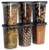 Vilde | Boîtes de conservation 6 pcs - 1 L - 11x16 cm - En Voir les images du produit 1