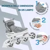Inlineskates Blackwheels Flex Pro Grau Rollschuhe in 4 Produktbild-Vorschau 32