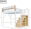 Sweiko Hochbett 140x200 mit Sicherheitsleiter und flexiblem Produktbild-Vorschau 17