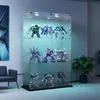ProximaX vitrine en verre à double porte avec 3 niveaux, Voir les images du produit 2