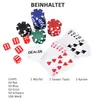 HOMCOM Pokerkoffer Pokerset Pokerchips 4/5 Farben 2 x Produktbild-Vorschau 5