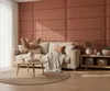 Komvortowy | Polsterpaneel | Wandkissen Velours Altrosa Produktbild-Vorschau 3