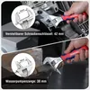 WORKPRO 2 IN 1 klucz nastawny do rur i klucz płaski klucz Podgląd zdjęcia produktu 6