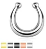 Fake Hufeisen Septum Nasenring Piercing Produktbild-Vorschau 2