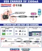 OPTIMATE USB-C Ladekabel mit Batteriemonitor Produktbild-Vorschau 4