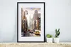 MuchoWow® Gerahmtes Poster Gemälde - Stadt - Auto - Öl Produktbild-Vorschau 4