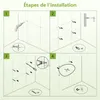 S'AFIELINA miroir mural asymétrique 75×55cm sans cadre Voir les images du produit 6