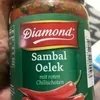 Diamond Sambal Oelek čerstvo mleté chilli papričky veľmi Náhľad obrázku produktu 5