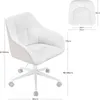 WOLTU Homeoffice Stuhl, Schminkstuhl, Drehstuhl, Produktbild-Vorschau 7