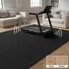 Puzzelmat, sportmat, zwart, 18 matten met rand, 184x94x1 cm Productafbeelding-voorbeeld 1