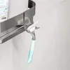 eluno Duschablage zur Wandmontage, zum Kleben oder Bohren & Produktbild-Vorschau 8