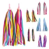 2 PCS Kinder Regenbogen Fahrrad Luftschlangen fuer Maedchen Produktbild-Vorschau 5