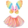 Set Fee Flügel und Tutu regenbogen Produktbild-Vorschau 2