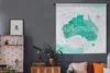 MuchoWow® Wandteppich Wandbehang Weltkarte - Australien - Produktbild-Vorschau 6