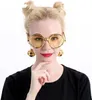 Discokugel-Brille aus Kunststoff, Retro-Funky-Sonnenbrille Produktbild-Vorschau 3