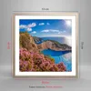 Gerahmtes Poster - Rahmen in heller Eiche - Meer Sommer Produktbild-Vorschau 5