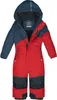 Kinder Skianzug blau/rot Overall Einteiler Gr. 116 Produktbild-Vorschau 3