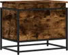 Úložný box s víkem kouřový dub 60x40x51,5 cm kompozitní Náhled obrázku produktu 6