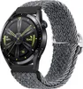 BStrap Braid Nylon armband Huawei Watch GT2 42mm, gray Produktbild-Vorschau 1