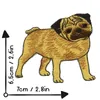 Aufnäher - Hund - Mops - Patch Produktbild-Vorschau 5