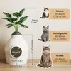 Mondeer 2-in-1 Katzentoilette & Schlafhöhle mit Produktbild-Vorschau 10