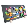 Magnetické puzzle - deti Náhľad obrázku produktu 1