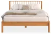 Doppelbett APOANA aus Massivholz 180x200 cm, Eiche Finish – Produktbild-Vorschau 5