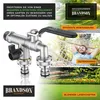 Brandson Wasserhahn Garten, Kugelhahn, Auslaufhahn, 1/2 Produktbild-Vorschau 5