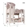 A diagram of a bunk bed with dimensions indicated. Produktbild-Vorschau
