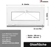 A diagram of a white window with dimensions and specifications. Náhľad obrázku produktu