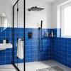 XINZI Zwarte matte inbouw doucheset, douchesysteem met een Productafbeelding-voorbeeld 13