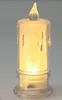 LED Dekokerze 5x11cm batteriebetrieben transparent Produktbild-Vorschau 3