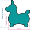 Rody Hüpfpferd 26 cm, blau Voir les images du produit 11