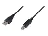 Digitus USB-A – USB-B Anschlusskabel, 3m, 3 m, USB A, USB Produktbild-Vorschau 1