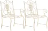 lot de 2 chaises de jardin Punjab Voir les images du produit 1