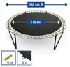 Aga Sprungmatte, Sprungtuch für Trampolin 150 cm 5 ft (36 Produktbild-Vorschau 2