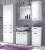 trendteam Bad Stauraumelement Skin/Gloss/Line Weiß Produktbild-Vorschau 14