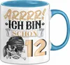 12. Geburtstag Geschenk Tasse Becher Jungs Pirat Arrrr Ich Produktbild-Vorschau 1