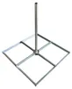 PremiumX SAT Balkonständer 4x50x50cm Stahl 1m Mast Produktbild-Vorschau 5