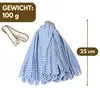 3er Set Wischmopp Ersatzkopf Synthetik Mop Set Boden Produktbild-Vorschau 2