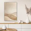 Leinwandbilder 60x90 cm - Beige Abstrakt, moderne Produktbild-Vorschau 6