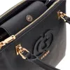 Stylische schwarze Damen-Tasche mit verstellbarem Produktbild-Vorschau 19